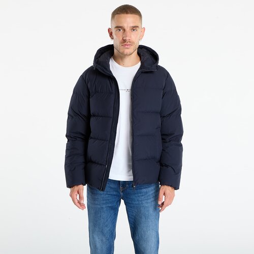 Tommy Hilfiger Jopica Water Repellent Down Hooded Puffer Jacket Navy XL Cene