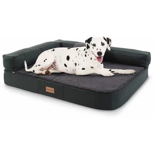 brunolie Odin, krevet za psa, podloga za psa, periva, ortopedska, protuklizna, prozračna, memorijska pjena, veličina M (100 × 12 × 80 cm)