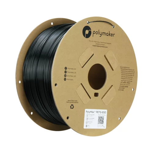 Polymaker PolyMax Tough PETG-ESD Black - 1,75 mm / 2000 g
