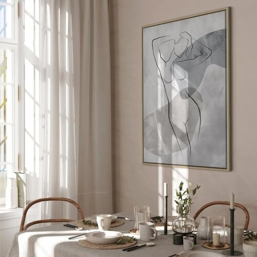  Slika - Resting Muse (1 Part) Vertical 80x120 U prirodnom drvenom okviru Slike
