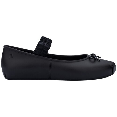 Melissa Balerinke Sophie Scrunch - Matt Black Črna Slike
