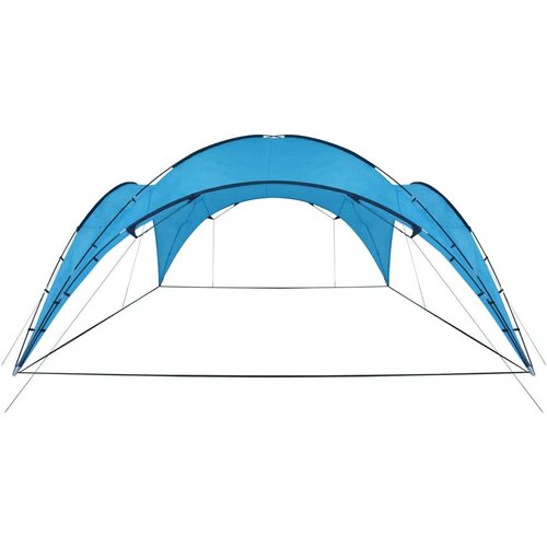  Šator za zabave u obliku luka 450 x 450 x 265 cm svjetloplavi Cijene