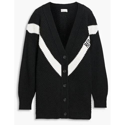 RED VALENTINO Ženski džemper WR0KA03H66R-0NA, Crni Slike