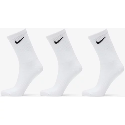 Nike Everyday Lightweight Crew Socks 3-Pack White/ Black