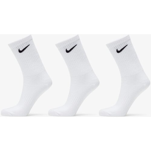 Nike U NK EVERYDAY LTWT CREW 3PR, čarape za fitnes, bela SX7676 Slike
