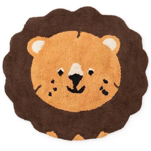 Hanse Home Oranžna/rjava pralna/ročno tkana bombažna otro&amp;scaron;ka preproga 112x120 cm Snuggle Lea &amp;ndash; Slike