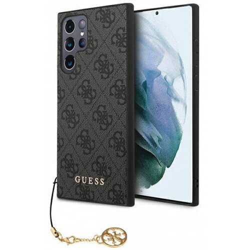 Guess GUHCS24LGF4GGR ovitek za samsung galaxy S24 ultra 5G - siv z obeskom Cene