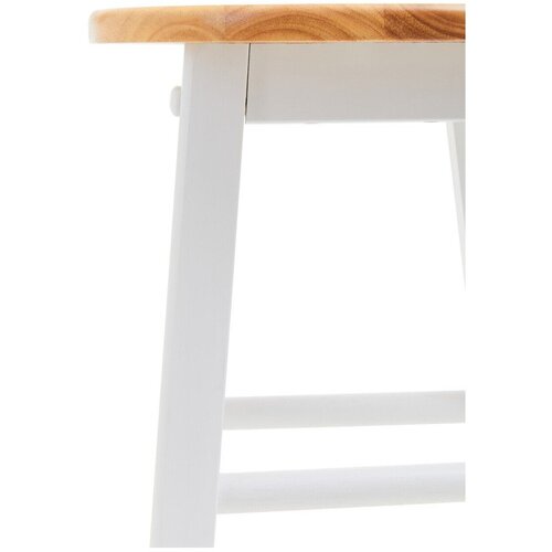 Premier Housewares Bel/v naravni barvi barsko stol iz masivnega kavčukovca (vi&amp;scaron;ina sedeža 74 cm) Chester &amp;ndash; Slike