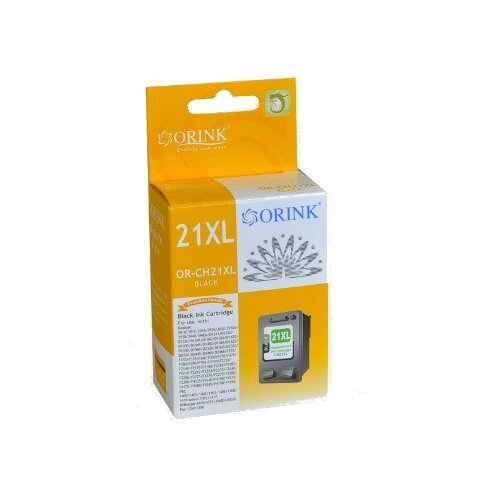 Orink Zamjenska tinta HP 21XL crna C9351A Slike