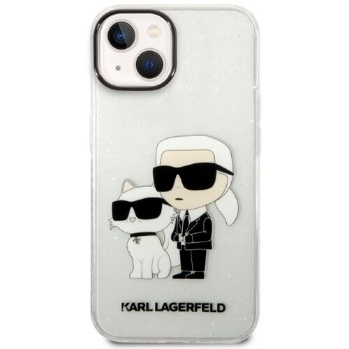 Karl Lagerfeld zaščitni ovitek Glitter Karl&Choupette, iPhone 14 Plus, (20689639) Cene