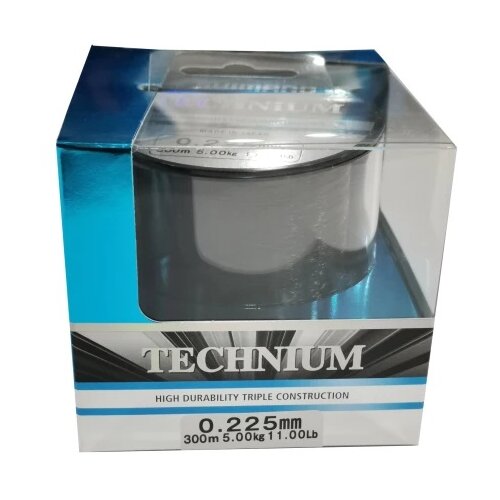 Shimano monofil technium 300m 0.225mm 5.0kg grey ( R403874 ) Cene