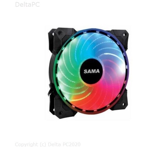 COL CAS SAMA PC RGB RAINBOW KOM ventilator Slike