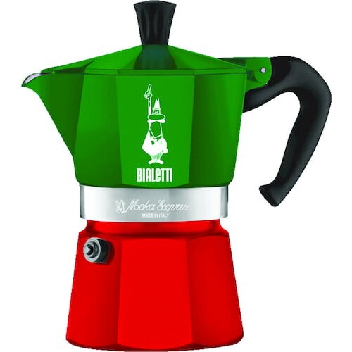 Bialetti moka express tricolore - 6 skodelic Cene