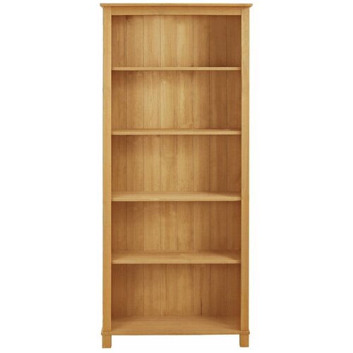 Støraa Biblioteka od masivnog bora u prirodnoj boji 77x171 cm Pivo – Cijene