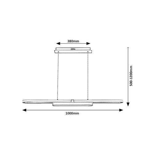 Rabalux LED Luster Contessa beli Cene