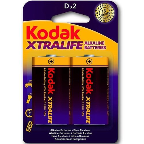 Kodak Xtralife pila alkalina d lr20 pretisni omot 2, (21100152) Slike