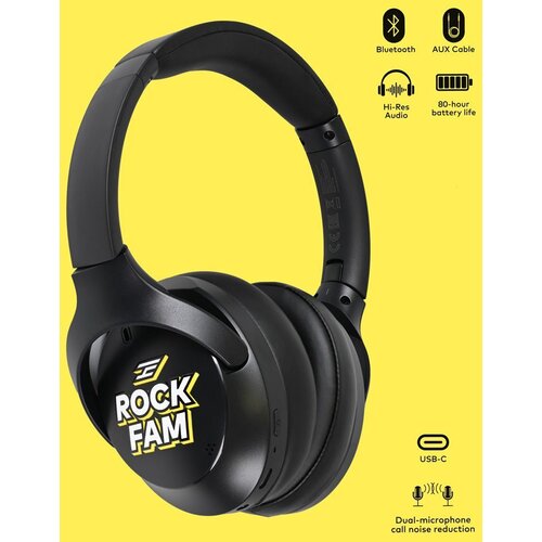 Honor RockFam Choice Headphones black Cene