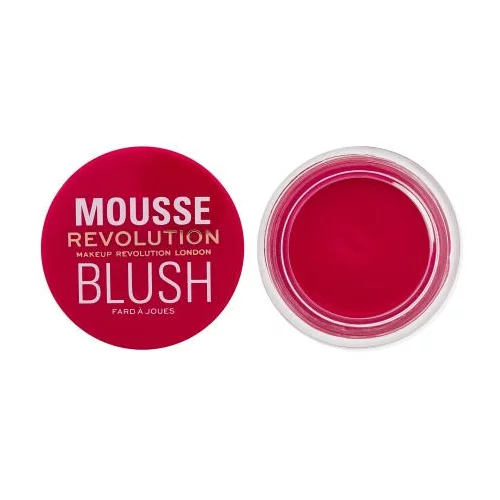 Revolution Mousse Blush mousse rumenilo 6 g Nijansa juicy fuchsia pink