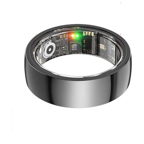 INF Pametni prstan R1000 Steel (nerjaveče jeklo) Black 7, (21692190) Cene