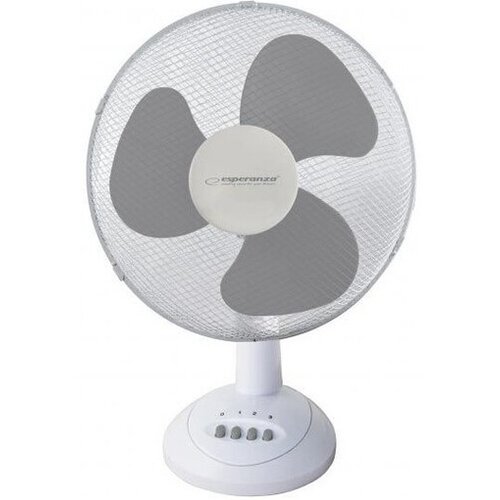 Chinook namizni ventilator 30cm, 40W, belo-siv Cene