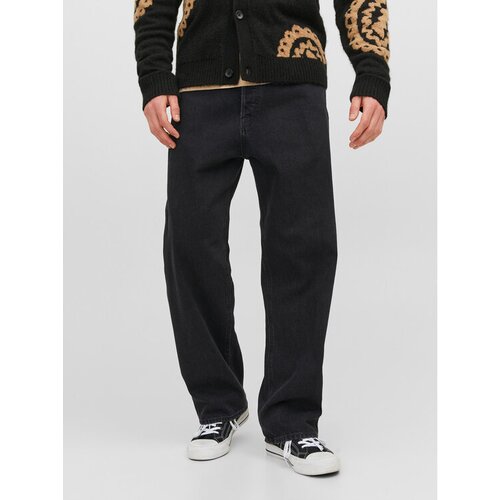 Jack &amp;amp; Jones Jeans hlače Alex 12236089 Črna Baggy Fit Slike