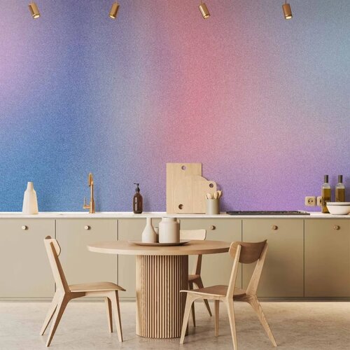  Foto tapeta - Rainbow Gradient - Delicate Multicolored Gradient Resembling Mist 500x350 Vodootporna Cene