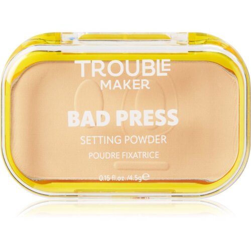 Trouble Maker Bad Press Setting Powder fiksacijski puder odtenek Click Bait Light 4.5 g Cene