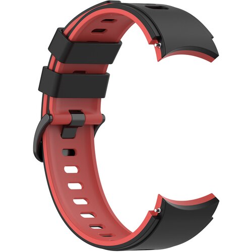 INF Silikonski pašček za uro Samsung Watch 4 Black+Red, (22131757) Cene