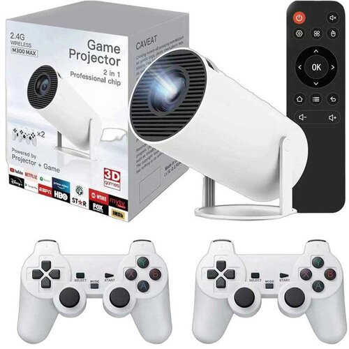 Nikeda Ručna konzola M300 Game Projector Black Cene