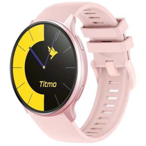  TITMO O-200 pametni sat (GPS, AMOLED, bluetooth call, silicone strap) pink Cijene