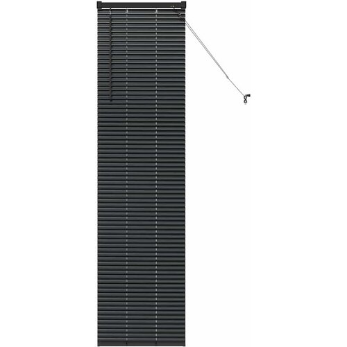 vidaXL Venecijanske žaluzije Črna 175 x 50 cm Aluminij, (5000178254) Cene