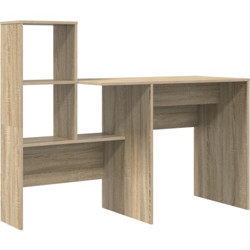  Stol sonoma hrast 131.5 x 50 x 106.5 cm Konstruirano drvo Slike