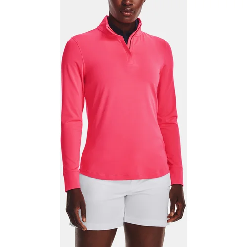 Under Armour UA Playoff 1/4 Zip-PNK T-Shirt - Women