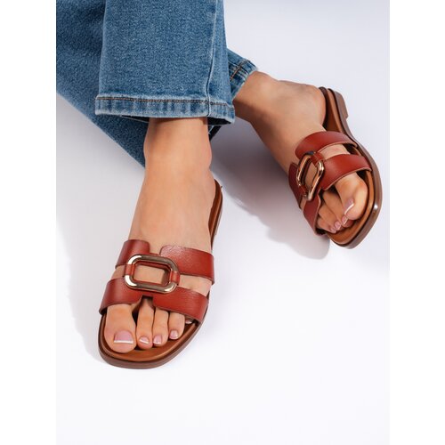 Sergio Leone Brown women&amp;#039;s slippers Slike