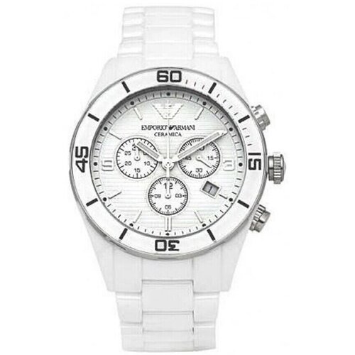 Emporio Armani Analogne ure ar1424 Bela Slike