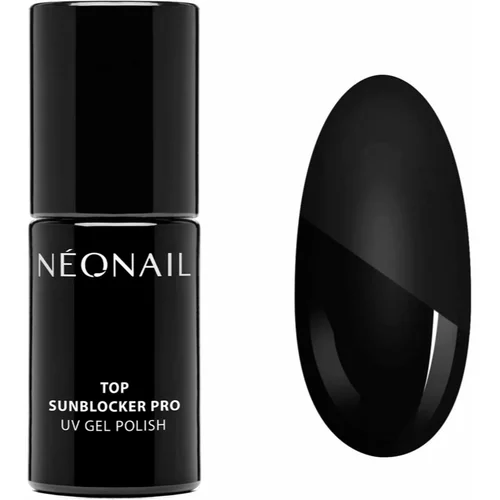 NeoNail Top Sunblocker Pro završni gel lak za nokte za zaštitu od sunca 7,2 ml
