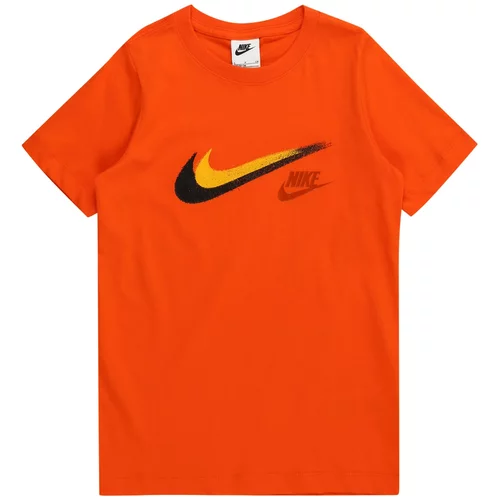 Nike Sportswear Majica narančasta / mandarina / crna