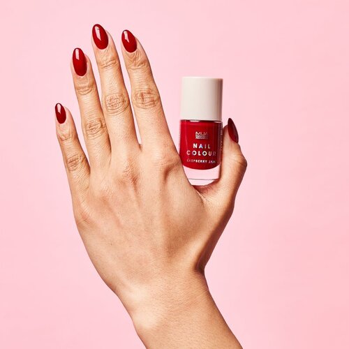 MUA Makeup Academy Nail Colour lak za nohte odtenek Raspberry Jam 10 ml Slike
