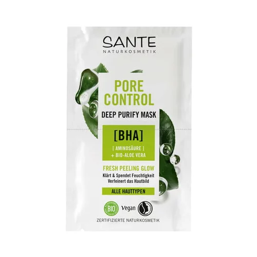 Sante Pore Control maska za globinsko čiščenje obraza