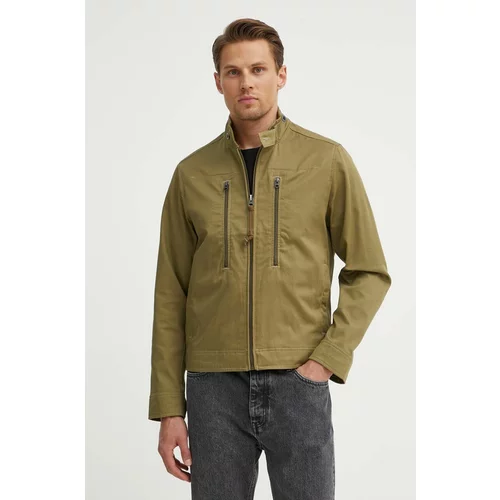 G-star Raw Pamučna jakna boja: zelena, za prijelazno razdoblje, D24288-C962