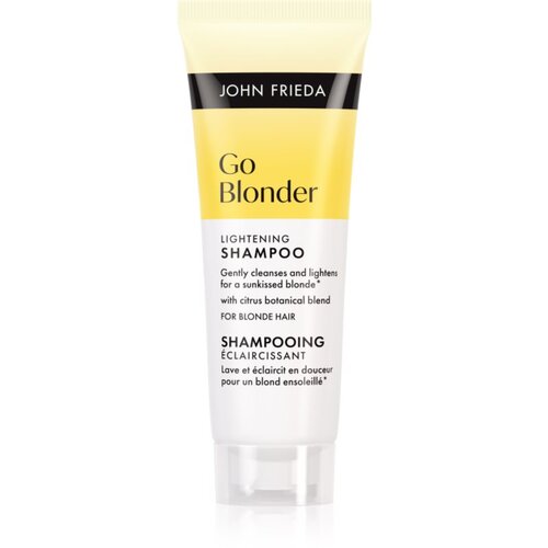 John Frieda Go Blonder Lightening Shampoo posvjetljujući &amp;scaron;ampon za plavu kosu 75 ml Slike