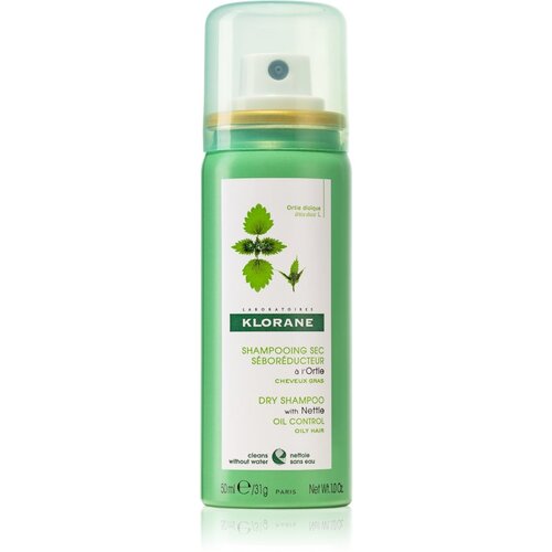 Klorane Nettle suhi šampon za mastne lase 50 ml Cene