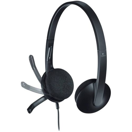 Logitech H340 Stereo Headset slu&amp;scaron;alice sa mikrofonom Slike