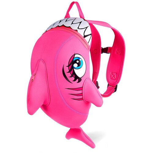 Crazy Safety® otroški vodoodporni nahrbtnik shark pink Cene