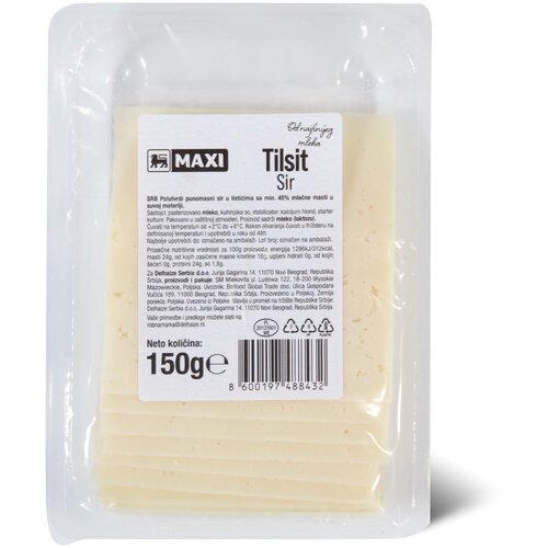 Maxi Sir Tilsit 150g slajs Cene