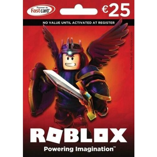 Roblox Card 25 EUR Robux Key EUROPE Cene