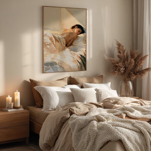 Styler Tiskana slika s okvirom/na platnu 70x100 cm Dreamy Rays &amp;ndash; Slike