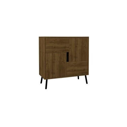Hanah home vi&amp;scaron;enamenski ormar darien walnut black wood Slike