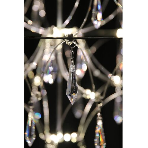 Marksl&amp;ouml;jd 108869 - LED kristalni luster na sajli EFESOS, prigu&amp;scaron;iva, LED/14W/230V, prečnik 60 cm Slike