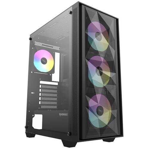  Kući&amp;scaron;te Raidmax TALOS II V217TBF Black RGB 650W (RX-650XTB) Slike